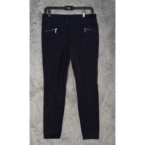 Bogner Black Wide‎ Leg Dress Pants Women's US 16 EU 72 Elastic Waist